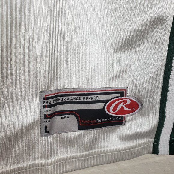NWT Rawlings Green/White/Cream Basketball Jersey L - Picture 5 of 16